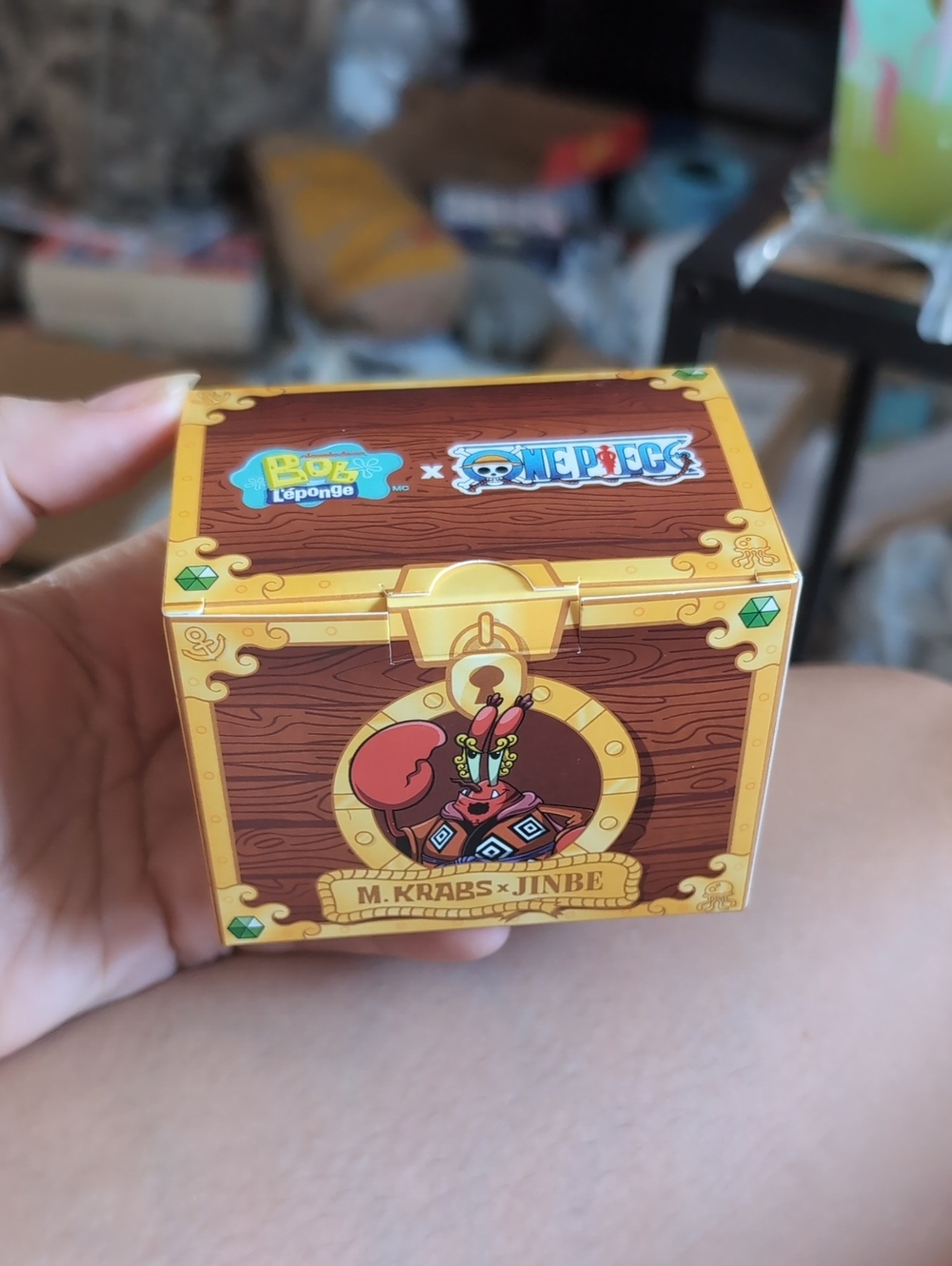 2$ Add On⭐ McDonald's Spongebob X One Piece- Mr. Krabs & Jinbe Toy
